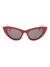 Saint Laurent Women's 52mm Red New Wave 213 Lily Sunglasses