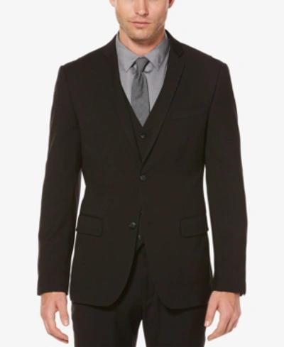 Perry Ellis Men's Slim-fit Suit Jacket In Black