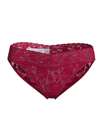 Hanky Panky Signature Lace Vikini Brief In French Boardeaux