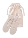 Skin Cashmere Ballet Flats In Cashew