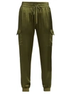 Cami Nyc Women's Elsie Silk Joggers In Moss