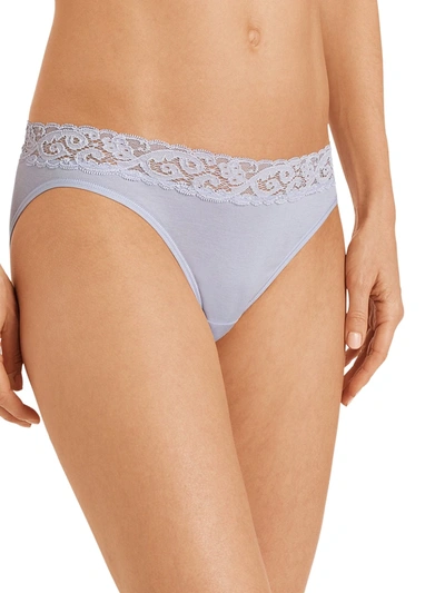 Hanro Women's Moments Hi-cut Brief In Lavender Frost