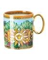 Versace Jungle Animalier Mug With Handle In Multi