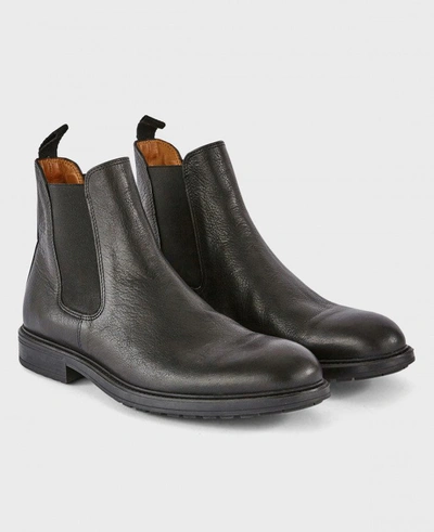 Officine Generale Chelsea Boots In Black