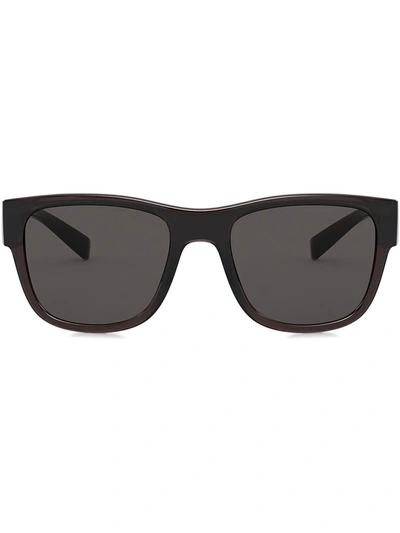 Dolce & Gabbana Step Injection Sunglasses In Grey