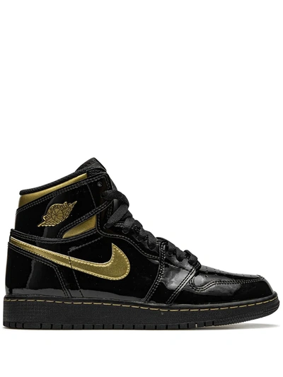 Jordan Air  1 Retro High Og "black Metallic Gold" Sneakers