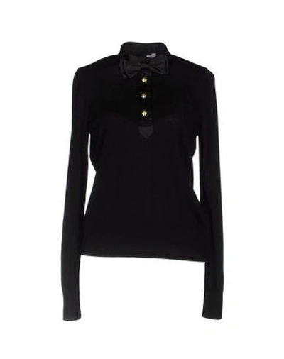 Love Moschino Sweater In Black