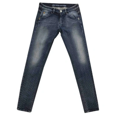 Pre-owned Nine In The Morning Slim Jeans In Blue