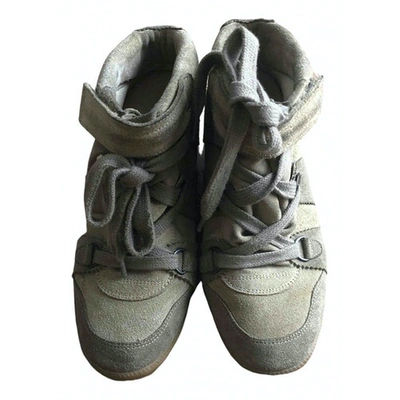 Pre-owned Isabel Marant Trainers In Beige