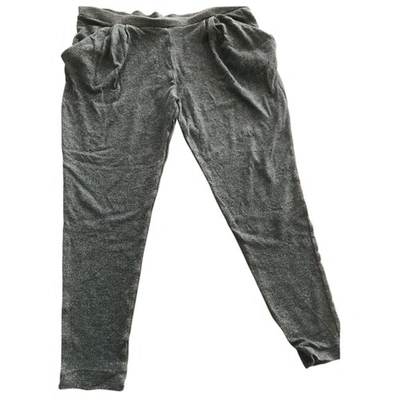 Pre-owned Michael Kors Large Pants In Grey