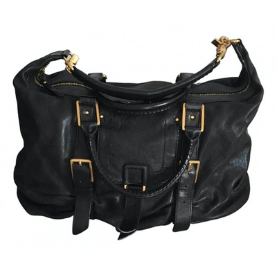 Pre-owned Botkier Leather Tote In Black