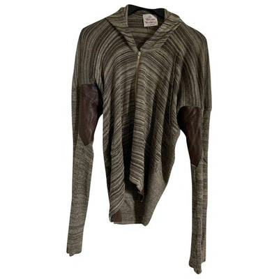 Pre-owned Vivienne Westwood Wool Vest In Beige