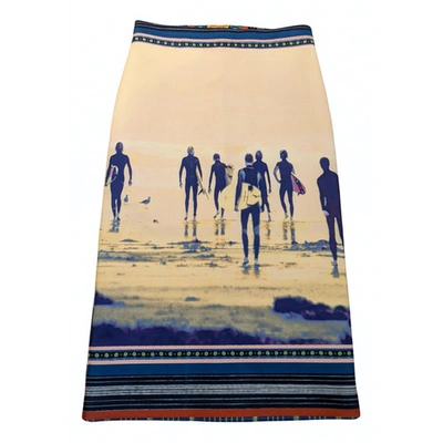 Pre-owned Clover Canyon Skirt In Multicolour