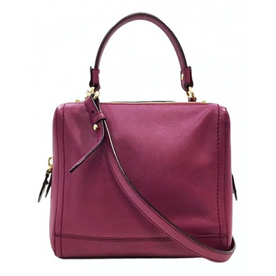 Pre-owned Ferragamo Leather Handbag In Pink