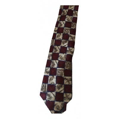Pre-owned Cerruti 1881 Silk Tie In Other