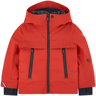 Moncler Kids'  Ski Jacket In Red