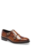 Ike Behar Men's Regal Two-tone Patina Leather Double-monk Loafers In Brown
