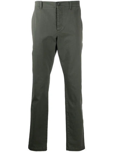 Ymc You Must Create Straight-leg Style Chinos In Green