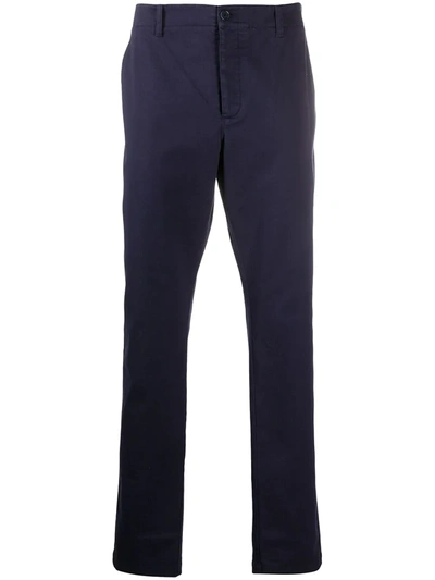 Ymc You Must Create Straight-leg Style Chinos In Blue