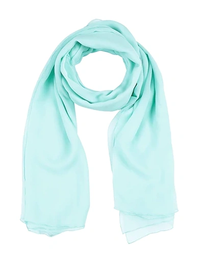 Alberta Ferretti Stoles In Light Green