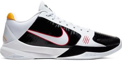Pre-owned Nike  Kobe 5 Protro Bruce Lee Alternate In White/black-university Red-varsity Maize