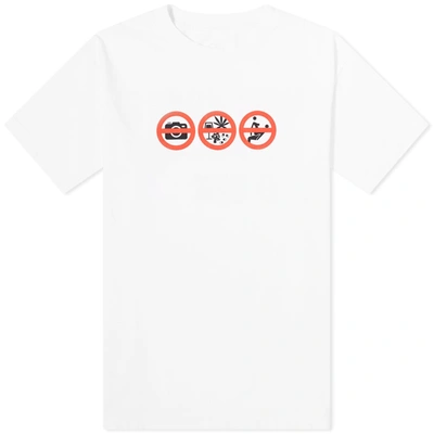 Places+faces No Drugs No Sex Tee In White