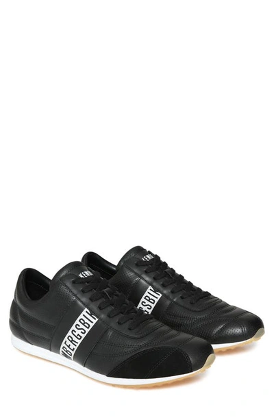 Bikkembergs Men's Barthel Perforated Lace Up Sneakers In Black