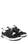 Bikkembergs Men's Scoby Lace Up Low Top Sneakers In Black/ White