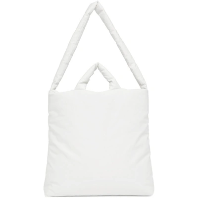 Kassl Editions White Medium Oil Bag In 0000 White