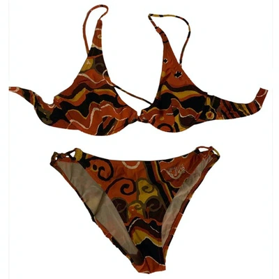 Pre-owned Dolce & Gabbana Orange Swimwear