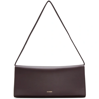 Jil Sander Purple Medium Prism Bag In 501 Hicha ModeSens - Main Image