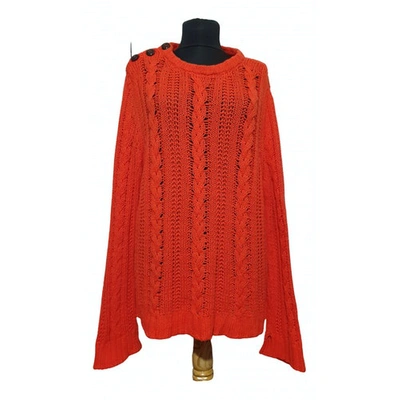 Pre-owned Ganni Jumper In Red