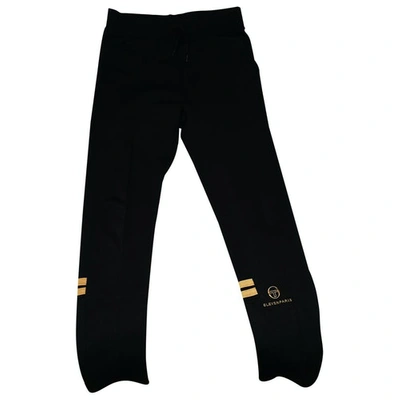 Pre-owned Elevenparis Black Cotton Trousers