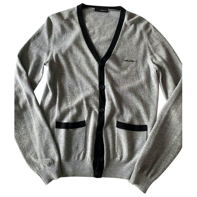 Pre-owned Dsquared2 Cashmere Knitwear & Sweatshirt In Grey