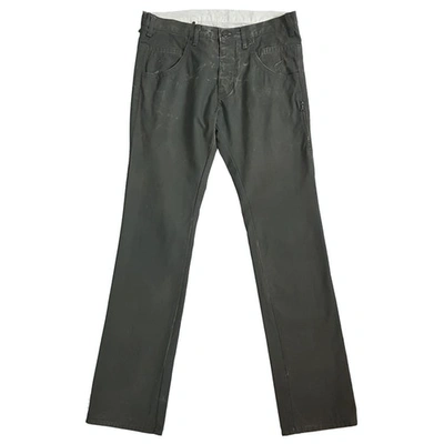 Pre-owned Neil Barrett Slim Jean In Grey