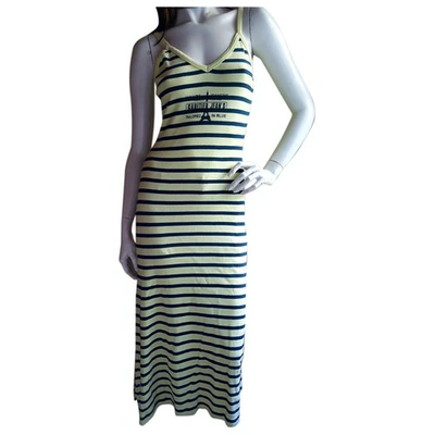 Pre-owned Jean Paul Gaultier Maxi Dress In Yellow