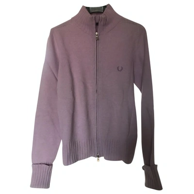Pre-owned Fred Perry Wool Cardigan In Other