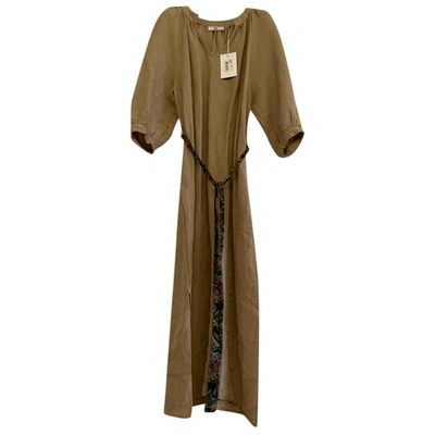 Pre-owned Mkt Studio Linen Maxi Dress In Other