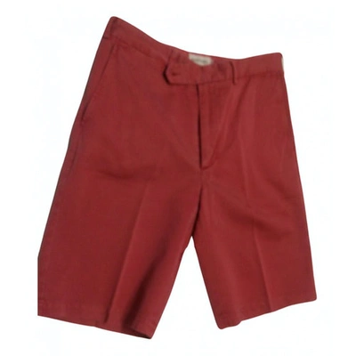 Pre-owned Aspesi Trousers In Red