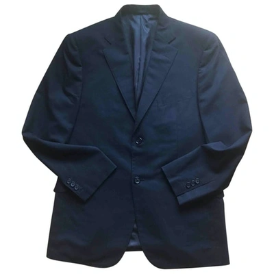 Pre-owned Alfred Dunhill Wool Suit In Black