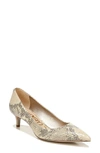 Sam Edelman Dori Pump In Wheat Leather