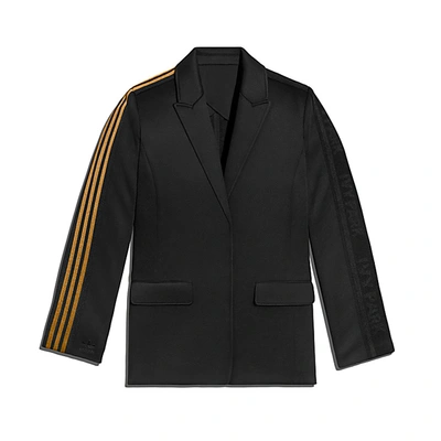 Pre-owned Adidas Originals Adidas Ivy Park 3-stripes Suit Jacket (plus Size) Black