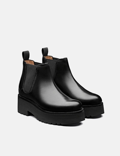 Grenson Womens  Naomi Boot (leather) In Black