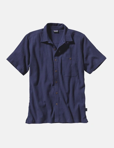 Patagonia A/c Buttondown Shirt In Navy Blue