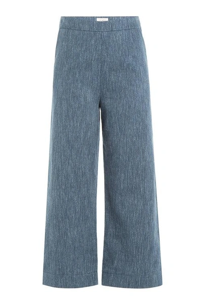 Isa Arfen Cropped Pants In Blue