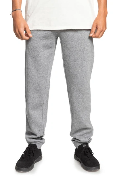 Quiksilver Essentials Joggers In Light Greey Heather