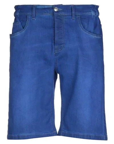 Frankie Morello Denim Shorts In Blue