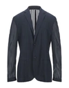 Daniele Alessandrini Suit Jackets In Dark Blue