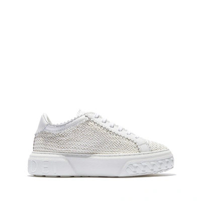 Casadei Off-road Sneakers In Bianco