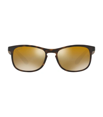 Ray Ban Rb4263 55 Trt Mat Brz M P In Brown